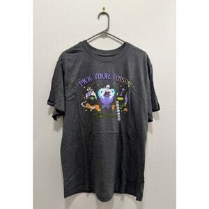 NEW Disney Parks 2025 Halloween "Pick Your Poison" Villains T-Shirt Adult Large